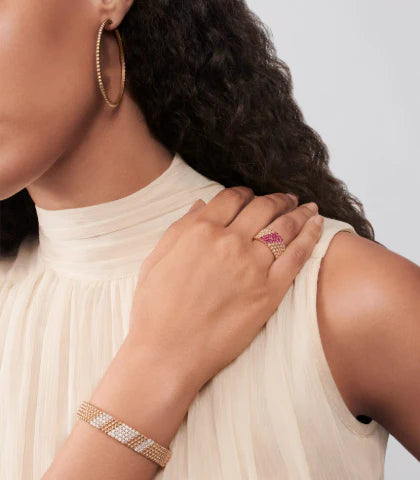 [Eternal jewelry]Five-row diamond bracelet