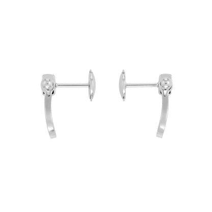 [Eternal Jewelry]FORCE 10 FULL DIAMOND STUD EARRINGS MINI MODEL