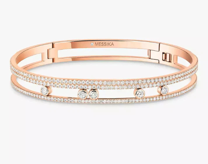 [Eternal jewelry]M Roman Full Diamond Bracelet