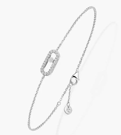[Eternal jewelry]MS CARES FULL DIAMOND BRACELET