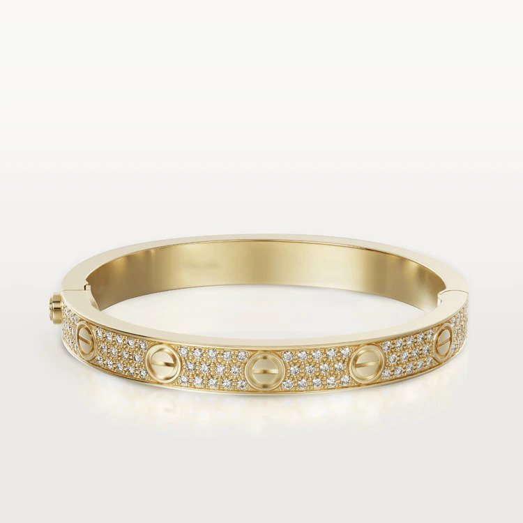 [Eternal Jewelry]LOVE BRACELET 6.1MM DIAMOND-PAVED