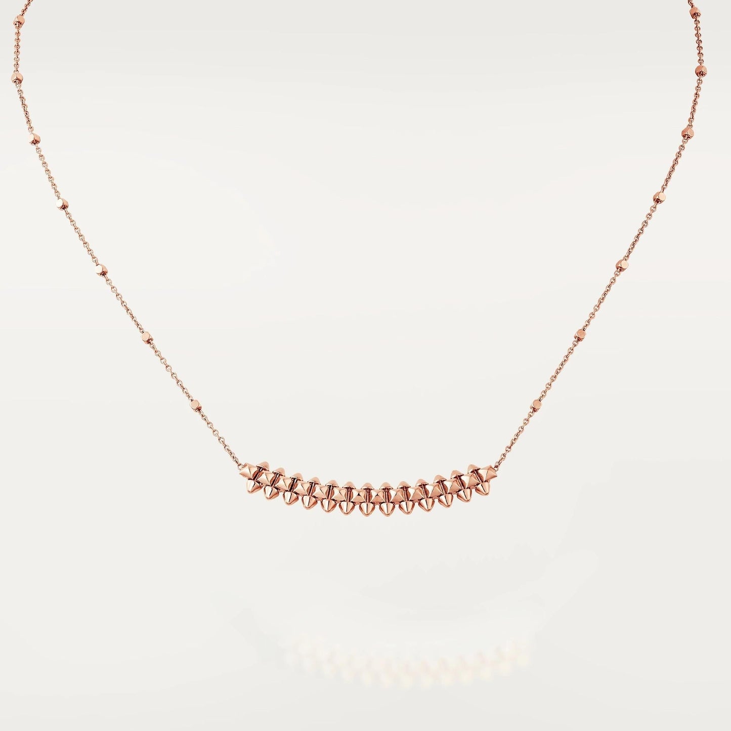 [Eternal Jewelry]CLASH PINK GOLD NECKLACE