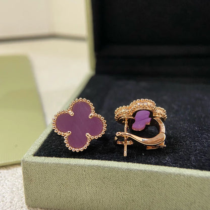 [Eternal Jewelry]2025 NEW VIOLET STUD EARRINGS