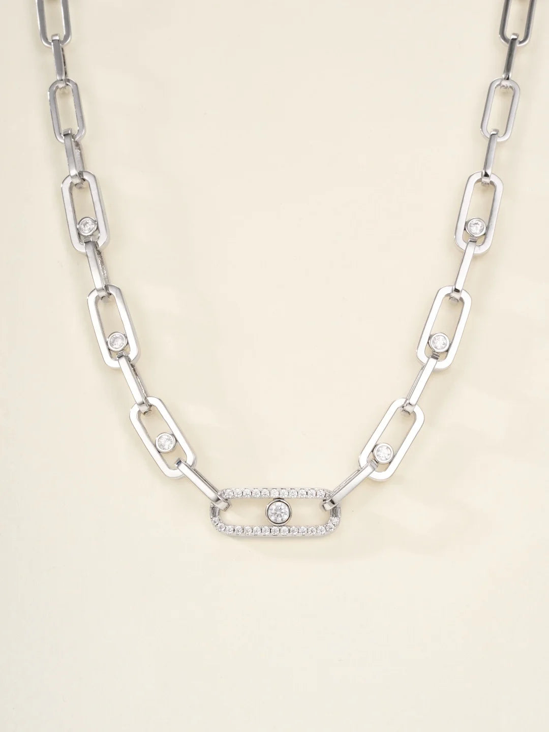 [Eternal jewelry] MK NEW SLIDING DIAMOND NECKLACE