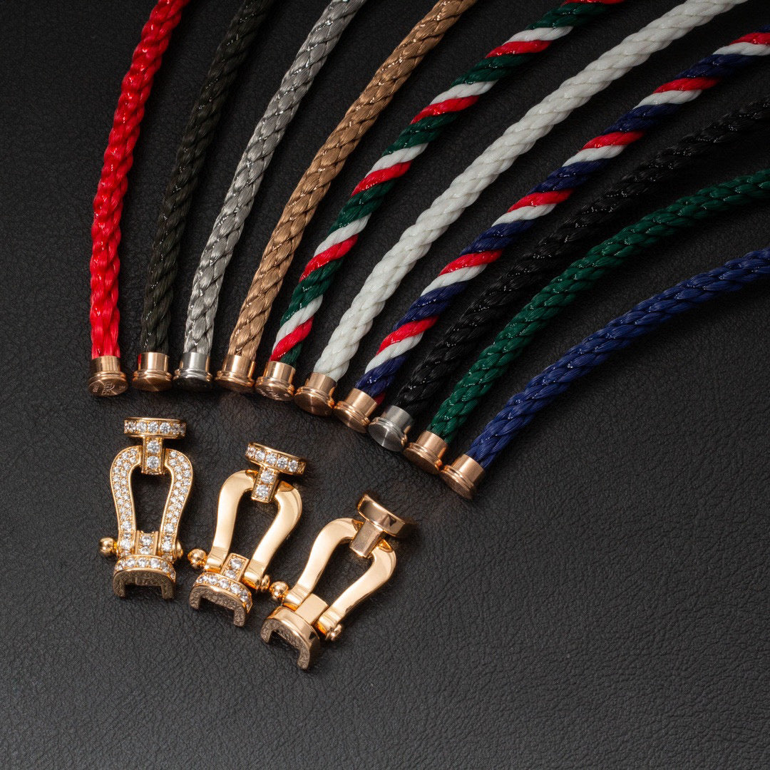 [Eternal Jewelry]FORCE LARGE HORSESHOE NO DIAMOND BRACELET GOLD