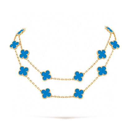 [Eternal Jewelry]CLOVER 20 MOTIFS TURQUOISE GOLD
