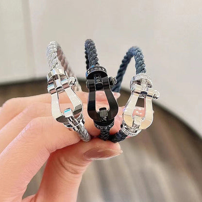 [Eternal Jewelry]FORCE LARGE HORSESHOE NO DIAMOND BRACELET GOLD