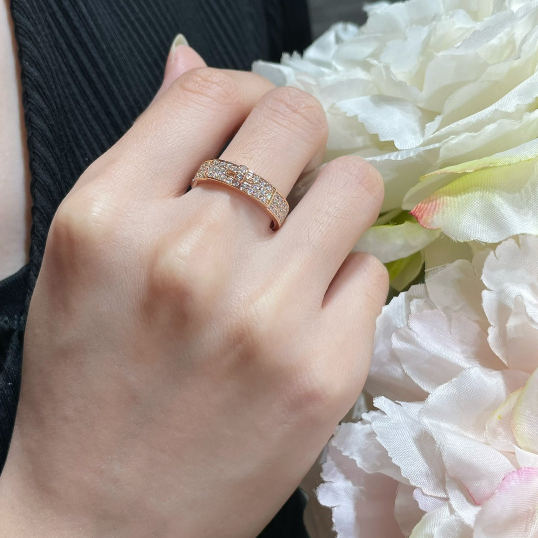 [Eternal Jewelry]KELLY PINK GOLD DIAMOND RING