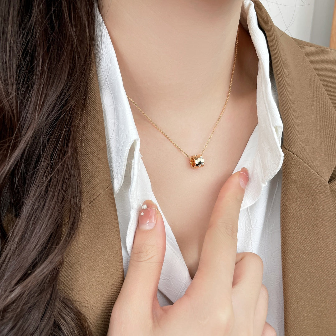 [Eternal Jewelry]BEE MINI PEDANT DIAMOND NECKLACE