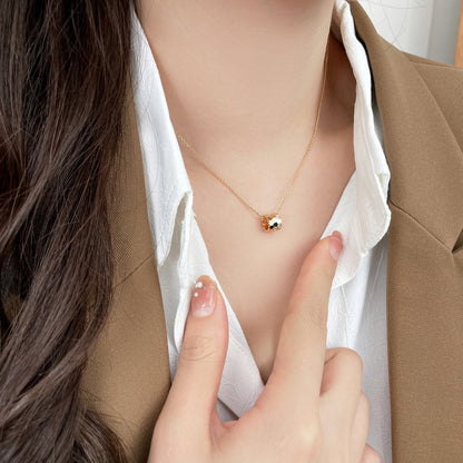 [Eternal Jewelry]BEE MINI PEDANT DIAMOND NECKLACE