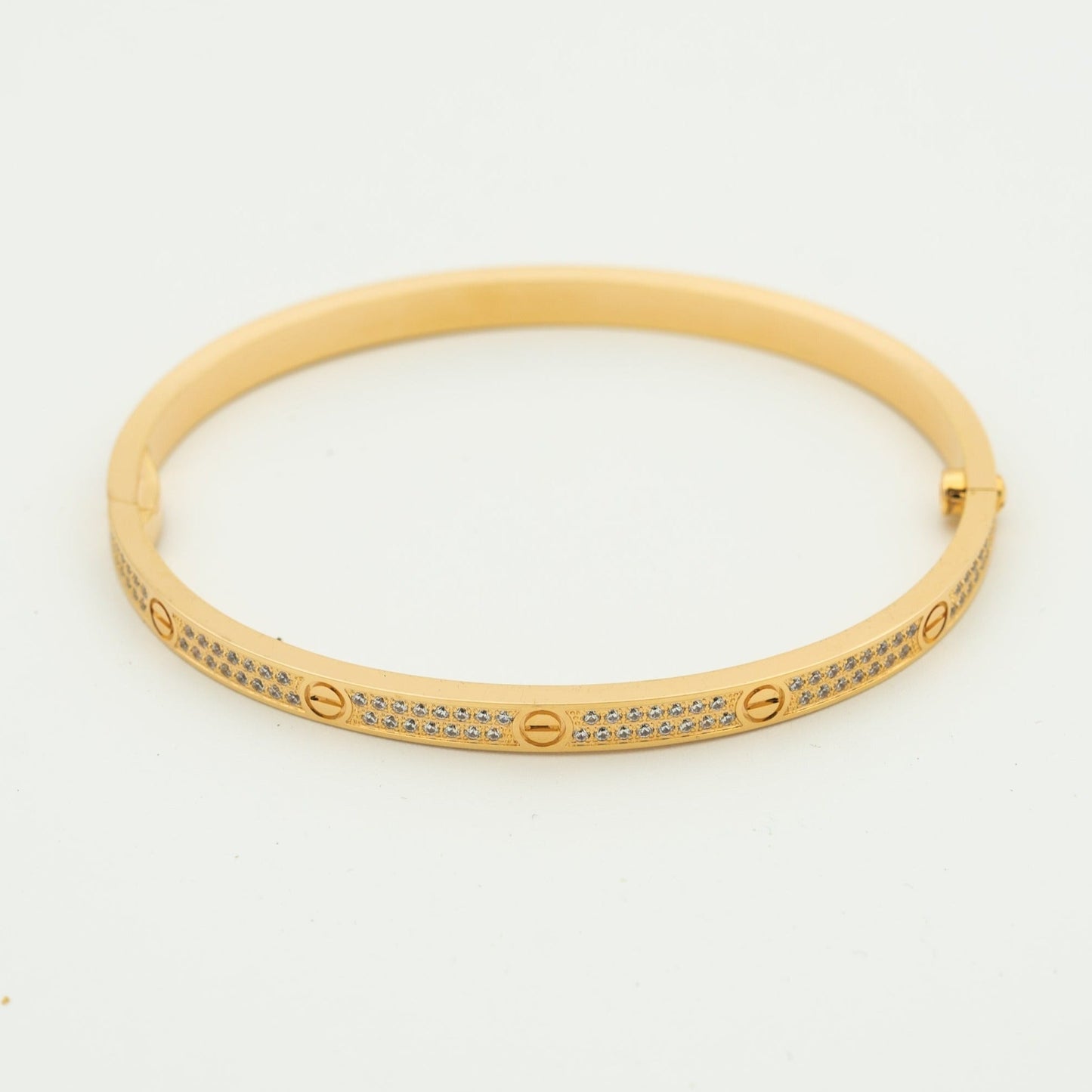 [Eternal Jewelry]LOVE BRACELET 3.65MM DIAMOND-PAVED