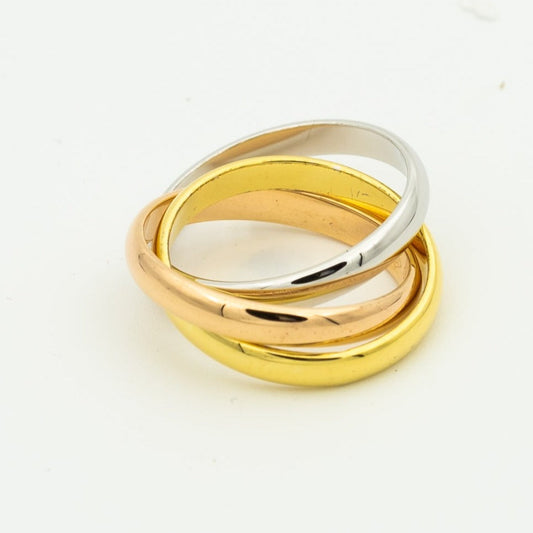 [Eternal Jewelry]TRINITY RING GOLD PINK GOLD SILVER