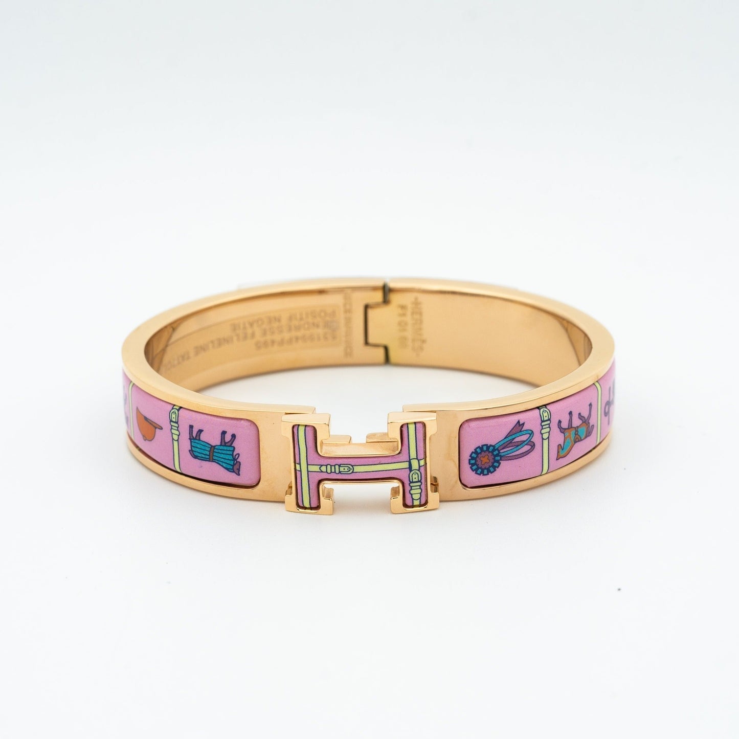[Eternal Jewelry]H PINK GOLD BRACELET PINK CERAMIC