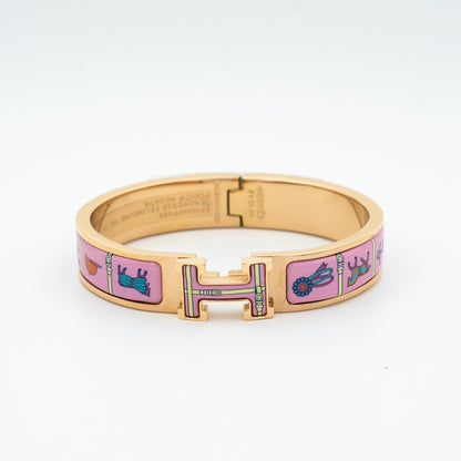 [Eternal Jewelry]H PINK GOLD BRACELET PINK CERAMIC