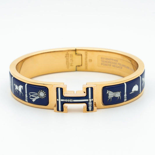 [Eternal Jewelry]H BRACELET BLUE CERAMIC