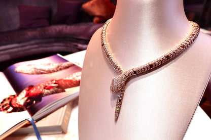 [✨Eternal Jewelry✨]HAUTE COUTURE GOLD SERPENTI NECKLACE