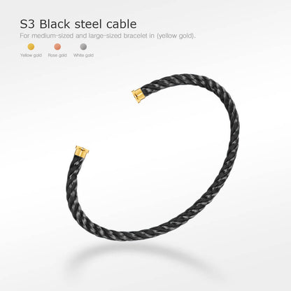 [Eternal Jewelry]FORCE SERIES BRACELET CABLES 50 CHOICES (DIY SELECTION)