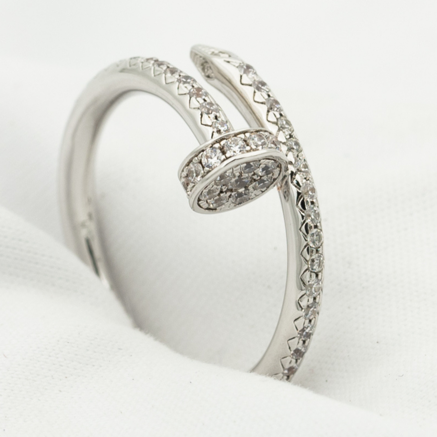 [Eternal Jewelry]JUSTE RING 1.8MM SILVER DIAMONDS