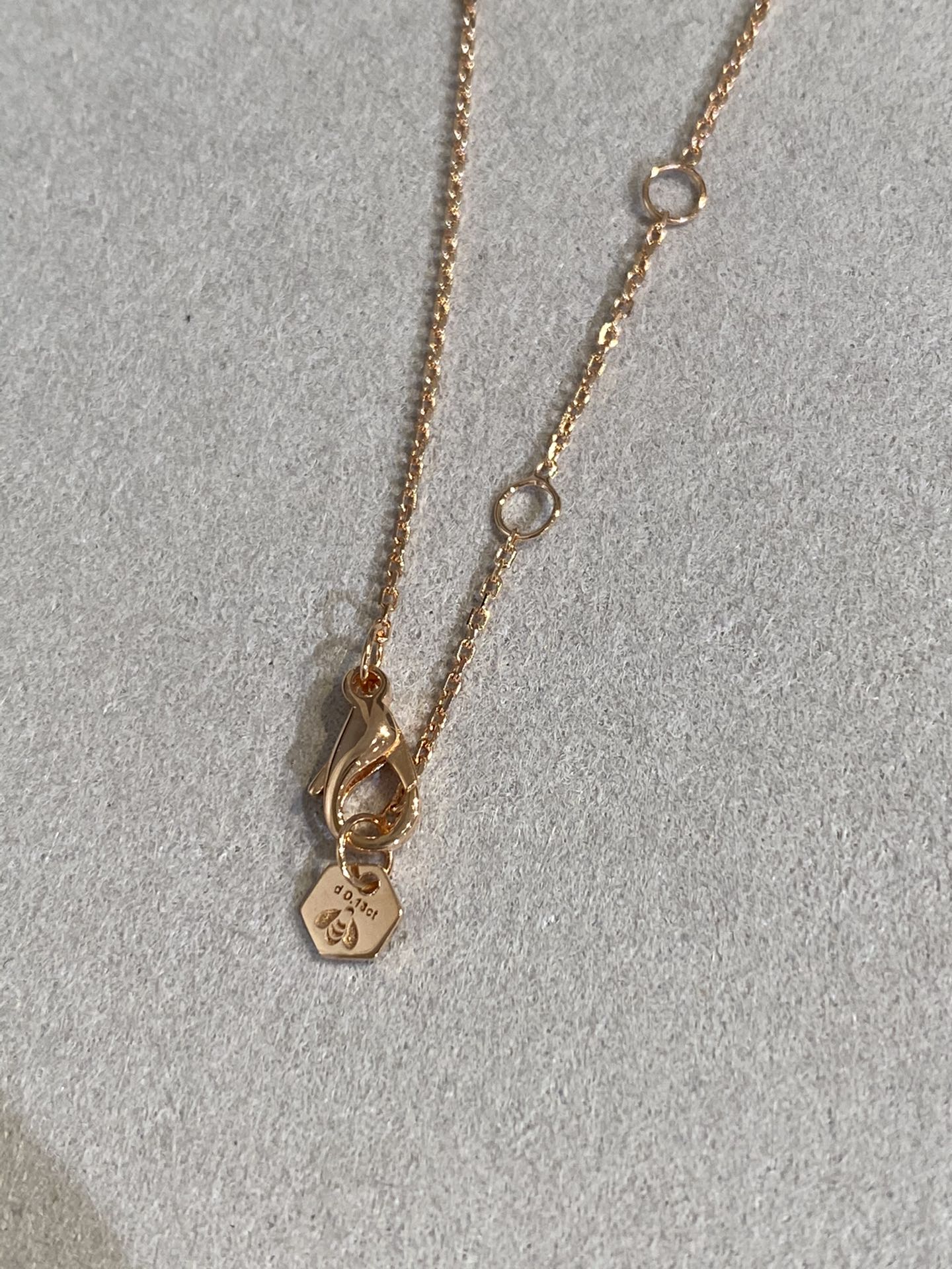 [Eternal Jewelry]BEE LOVE DIAMOND NECKLACE