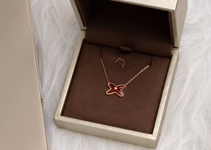 [Eternal Jewelry]JEUX DE NECKLACE 1 DIAMOND