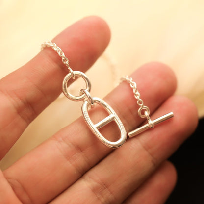 [Eternal Jewelry]HM CHAINE D'ANCRE PENDANT NECKLACE STERLING SILVER