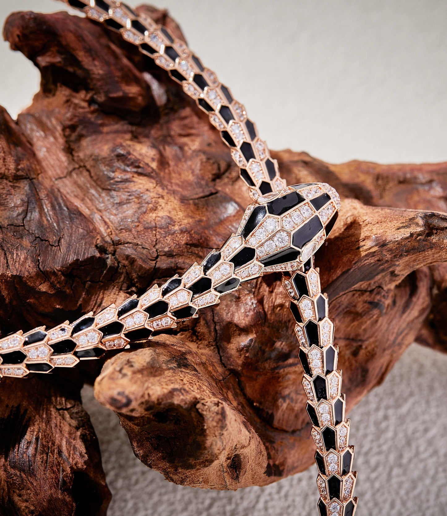 [✨Eternal Jewelry✨] High-End Bespoke Black Onyx Serpent Necklace