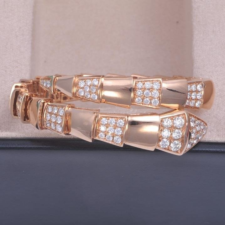 [Eternal Jewelry]SERPENTI BRACELET PINK GOLD DIAMOND