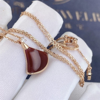 [Eternal Jewelry]DREAM NECKLACE CARNELIAN 1 DIAMOND