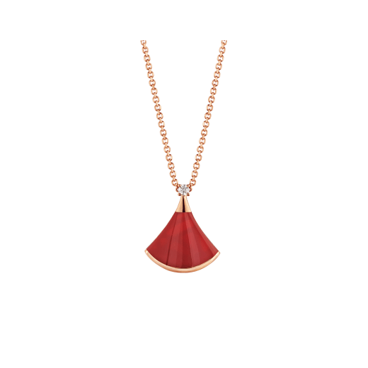 [Eternal Jewelry]DREAM NECKLACE CARNELIAN 1 DIAMOND