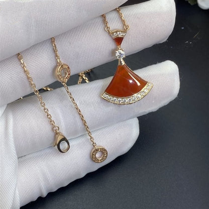 [Eternal Jewelry]DREAM NECKLACE CARNELIAN DIAMOND