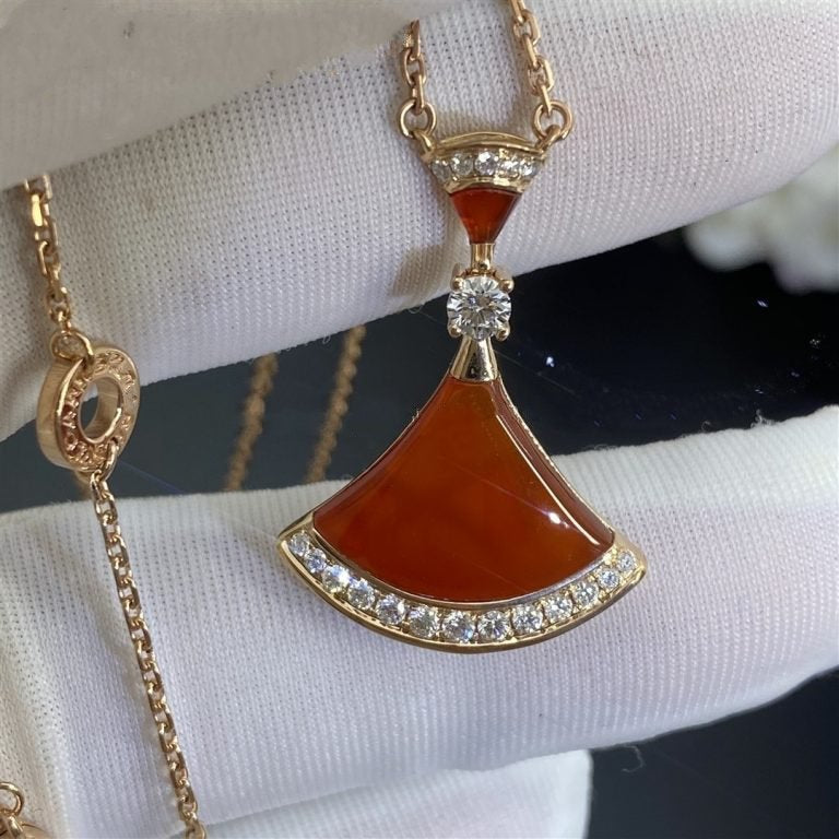 [Eternal Jewelry]DREAM NECKLACE CARNELIAN DIAMOND