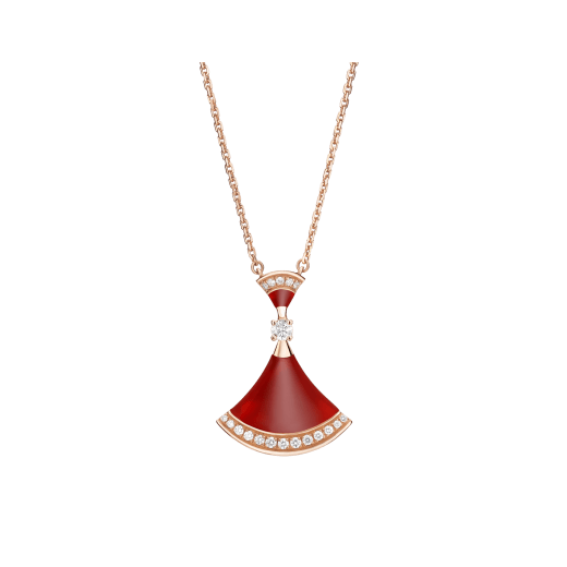 [Eternal Jewelry]DREAM NECKLACE CARNELIAN DIAMOND