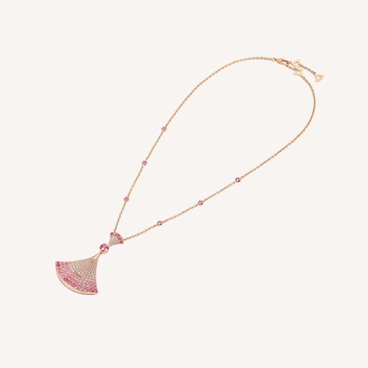 [Eternal Jewelry]DREAM NECKLACK DIAMOND PINK GOLD