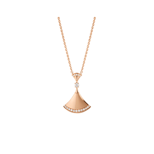 [Eternal Jewelry]DREAM NECKLACE PINK GOLD DIAMOND