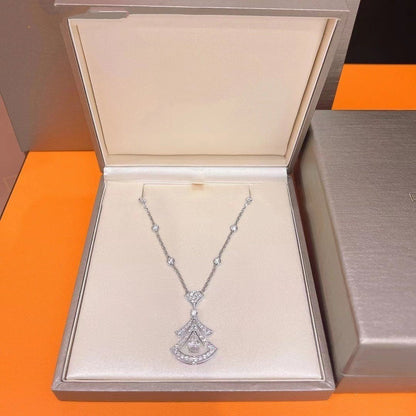 [Eternal Jewelry]DREAM NECKLACE WHITE DIAMOND SILVER