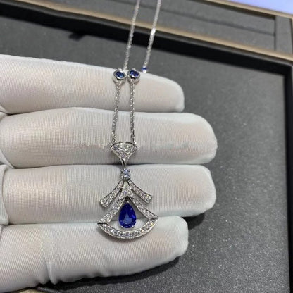 [Eternal Jewelry]DREAM NECKLACE AGATE DIAMOND SILVER