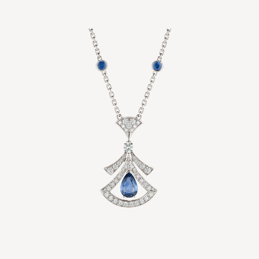 [Eternal Jewelry]DREAM NECKLACE AGATE DIAMOND SILVER