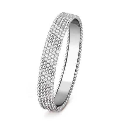 [Eternal jewelry]Five-row diamond bracelet
