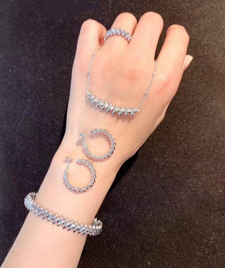 [Eternal Jewelry]CLASH SILVER BRACELET