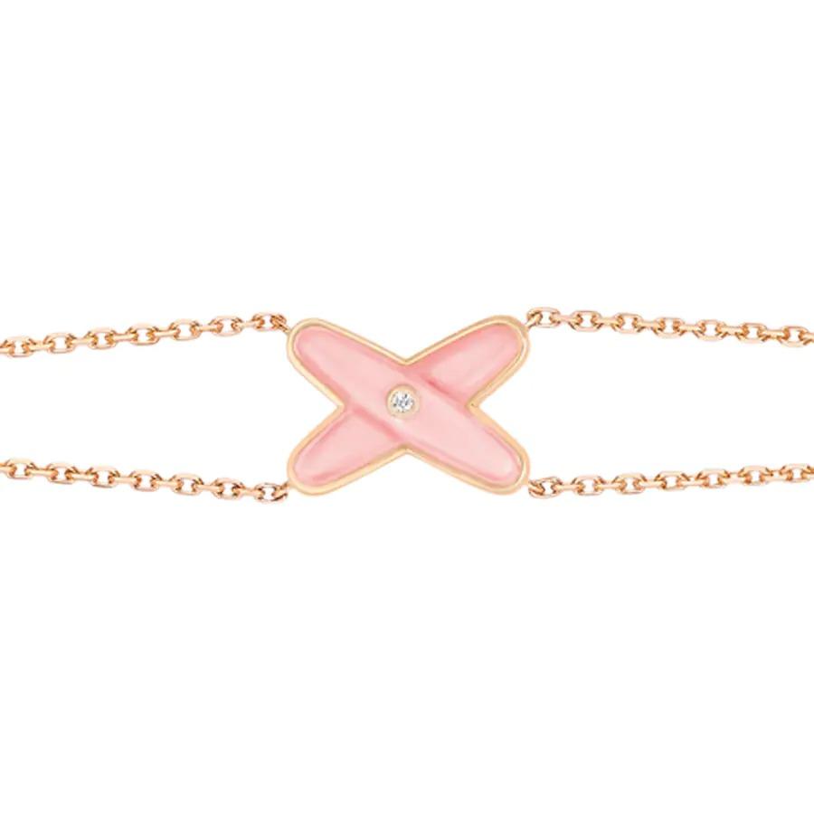[Eternal Jewelry]JEUX BRACELET PINK MOP PINK GOLD 1 DIAMOND