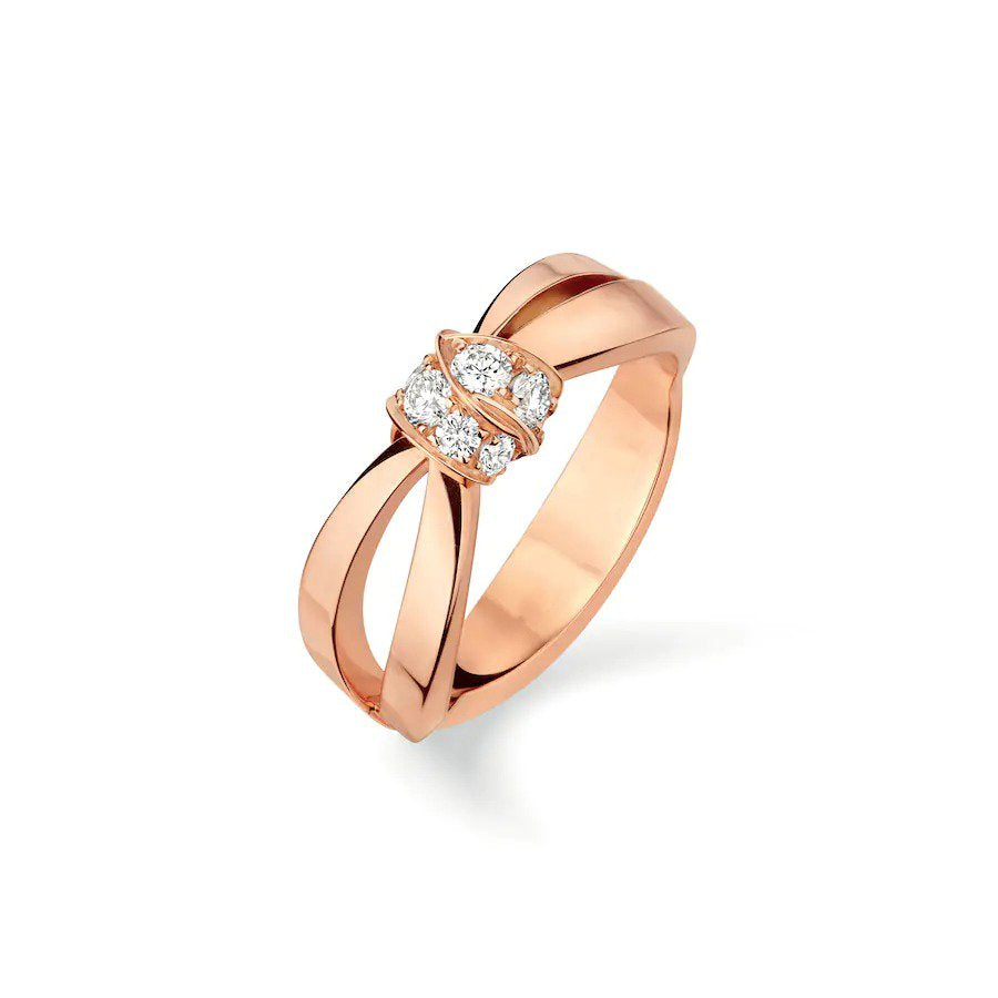 [Eternal Jewelry]LIENS RING PINK GOLD DIAMOND