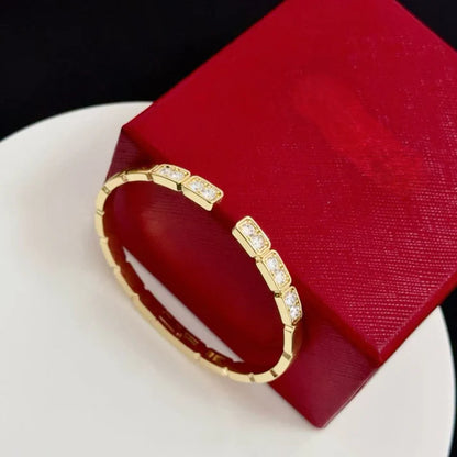 [Eternal jewelry]LOVE DIAMOND OPEN BRACELET