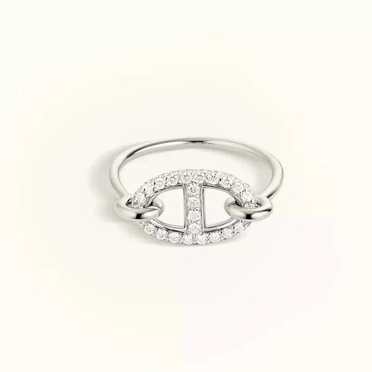 [Eternal Jewelry]RONDE SMALL SILVER DIAMOND RING