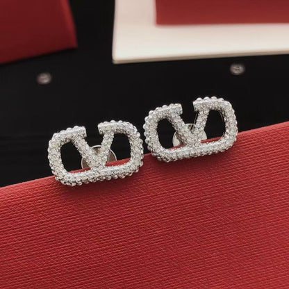 [Eternal Jewelry]Top-of-the-range crystal earrings