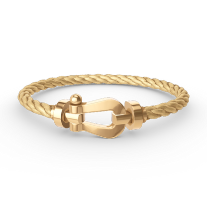 [Eternal Jewelry]FORCE LARGE HORSESHOE NO DIAMOND BRACELET GOLD