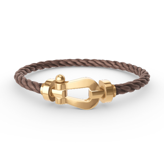 [Eternal Jewelry]FORCE LARGE HORSESHOE NO DIAMOND BRACELET GOLD