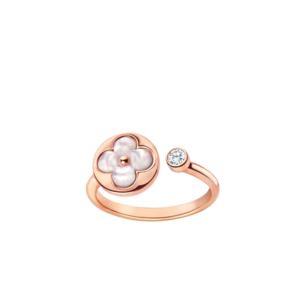 [Eternal Jewelry]SUN 1 DIAMOND PINK MOP RING