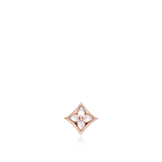 [Eternal Jewelry]STAR MOP PINK GOLD EARRINGS
