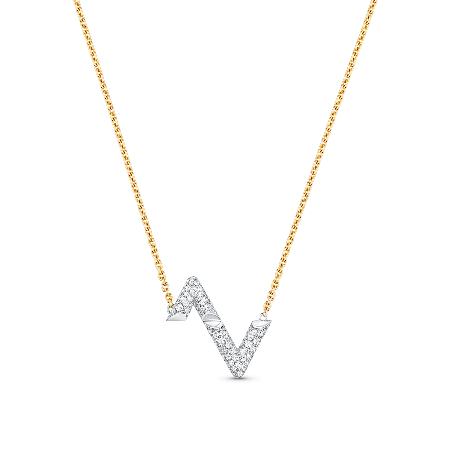 [Eternal Jewelry]VOLT SILVER DIAMOND PEDANT NECKLACE