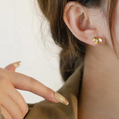 [Eternal Jewelry]FRIVOLE MINI SILVER FLOWER EARRINGS